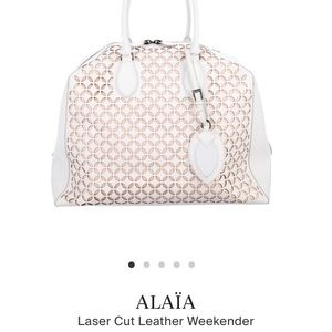 LOOKING FOR Alaia laser cut weekender bag